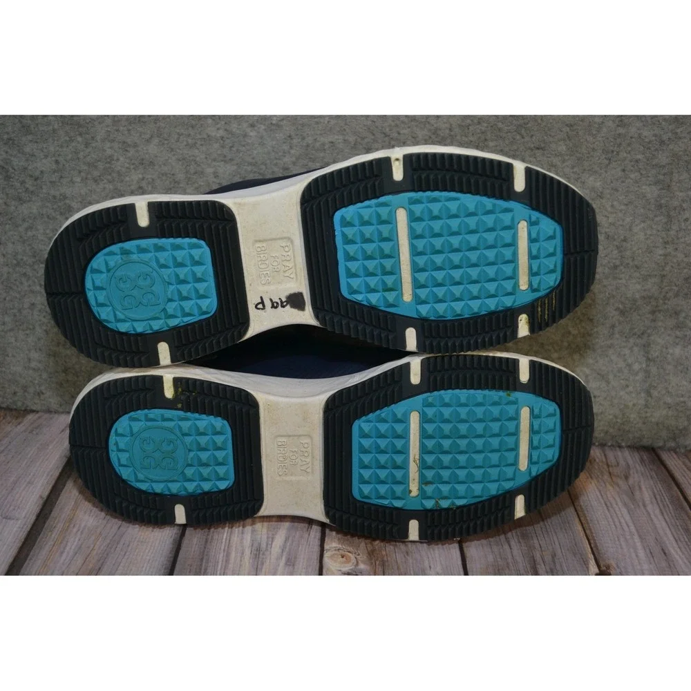 G/FORE MG4+ Golf‎ Shoes Mens Size 9 Blue Navy Spikeless Sneakers G4MF20EF26